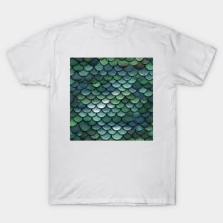 Animal Prints Fish Scale Pattern T-Shirt